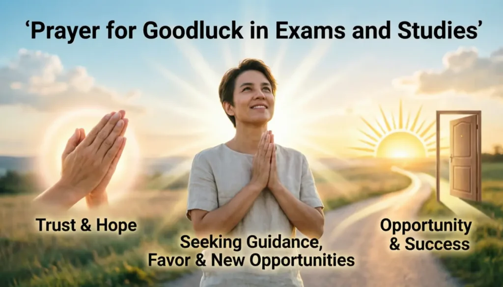 Prayer for Goodluck in Exams and Studies