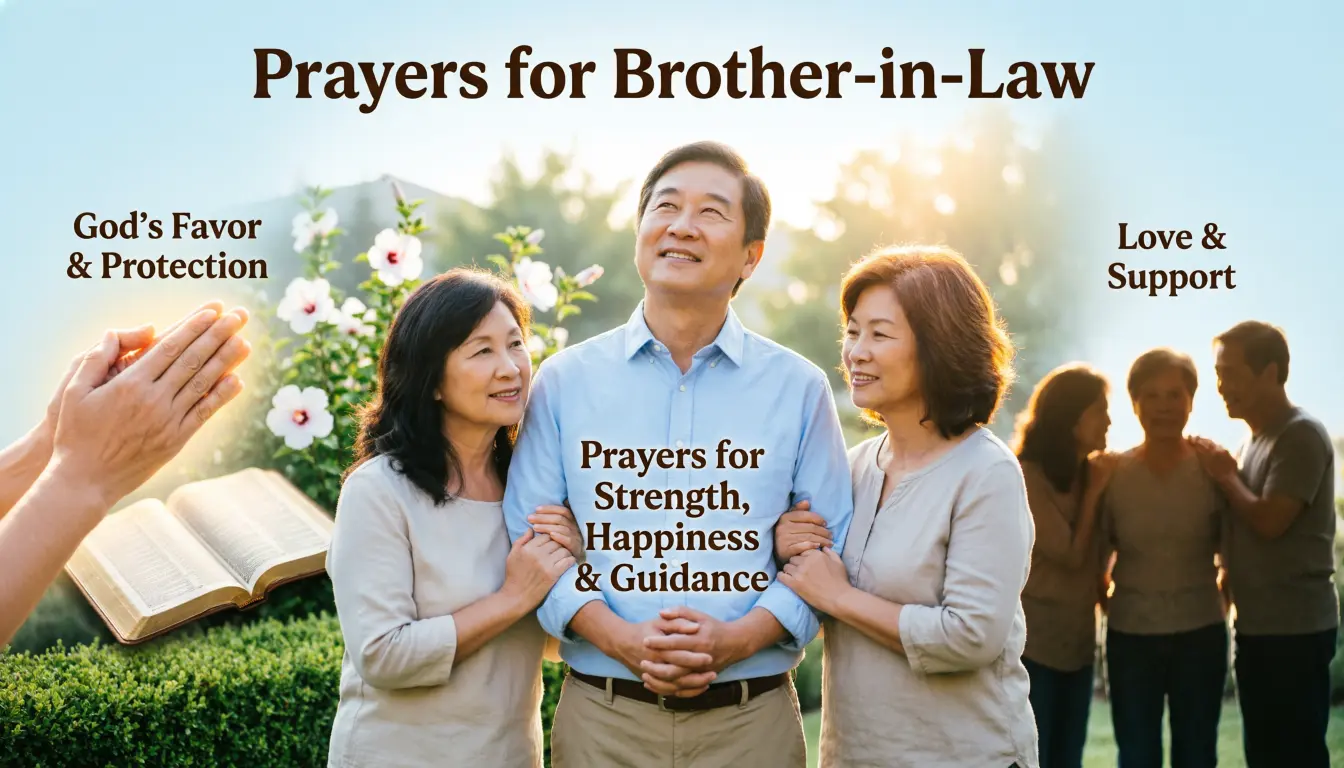 Prayers for Brother in Law 