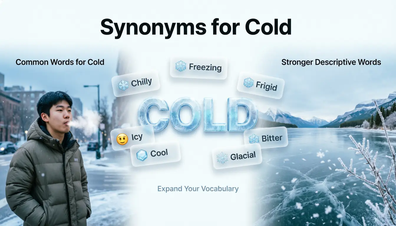 Synonyms for Cold List