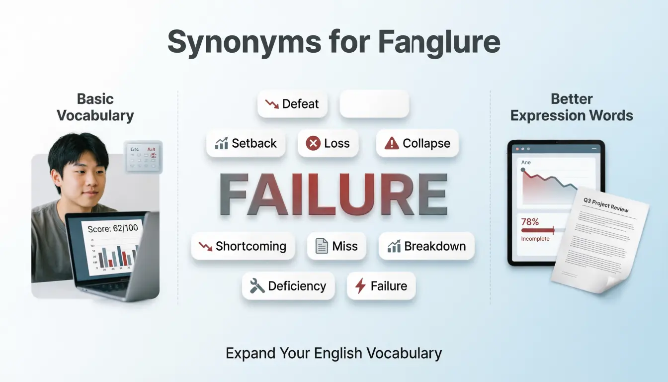 Synonyms for Failure in English