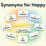 Synonyms for Happy in English