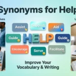 Synonyms for Help Examples