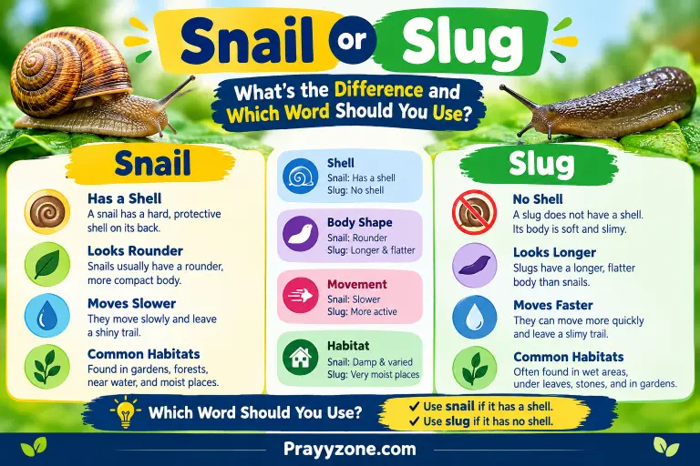 snail or slug